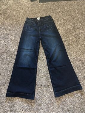 DRIFTWOOD Dark Indigo Wide-Leg Jeans